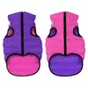 Двусторонняя курточка для собак Airy Vest розово-фиолетовая M40