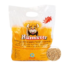 Наполнитель SuperCat Hamster для грызунов, древесный, 2 кг