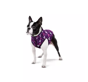 Курточка WAUDOG Clothes для собак, рисунок "Чудо-женщина фиолет", размер XS25